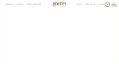 Desktop Screenshot of goeres.lu